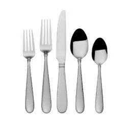 Top 10 😀 Towle® Everyday Logan 🔨 Hammer Ring 20 Piece Flatware Set, Service for 4 🎉