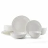 Buy 🔥 Mikasa® Loria 16 Piece Dinnerware Set with Pasta Bowl, Service for 4 ❤️ -Mikasa Sales 2023 loria 16 piece dinnerware set service for 4 5281786 1