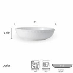 Buy 🌟 Mikasa® Loria Set of 4 Pasta Bowls ⭐ -Mikasa Sales 2023 loria set of 4 pasta bowls 5289378 3