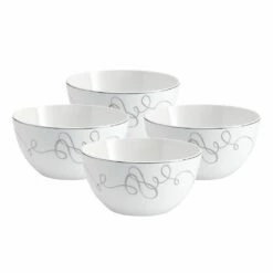 Budget 🥰 Mikasa® Love Story Set of 4 All Purpose Bowls 😍
