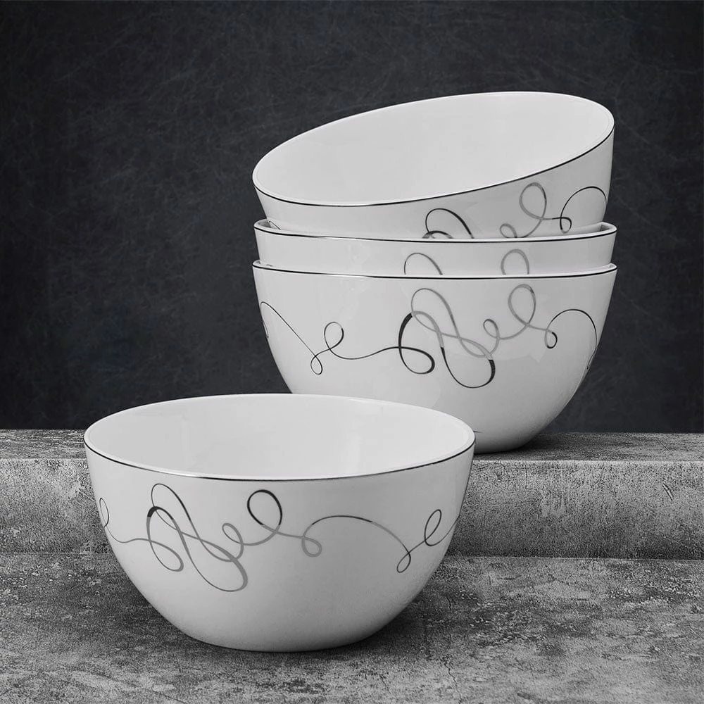 Budget 🥰 Mikasa® Love Story Set of 4 All Purpose Bowls 😍 5 Budget 🥰 Mikasa® Love Story Set of 4 All Purpose Bowls 😍 - Image 3
