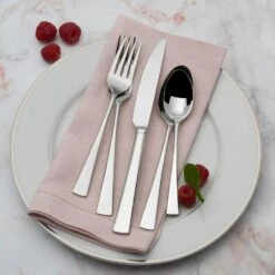 Flash Sale ⭐ Mikasa® Lucia 20 Piece Flatware Set, Service for 4 😀 -Mikasa Sales 2023 lucia 20 piece flatware set service for 4 5100238 6