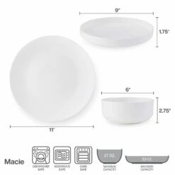 Top 10 ❤️ Mikasa® Macie 12 Piece Dinnerware Set, Service for 4 🎉 14 Top 10 ❤️ Mikasa® Macie 12 Piece Dinnerware Set, Service for 4 🎉 -Mikasa Sales 2023 macie 12 piece dinnerware set service for 4 5287879 9