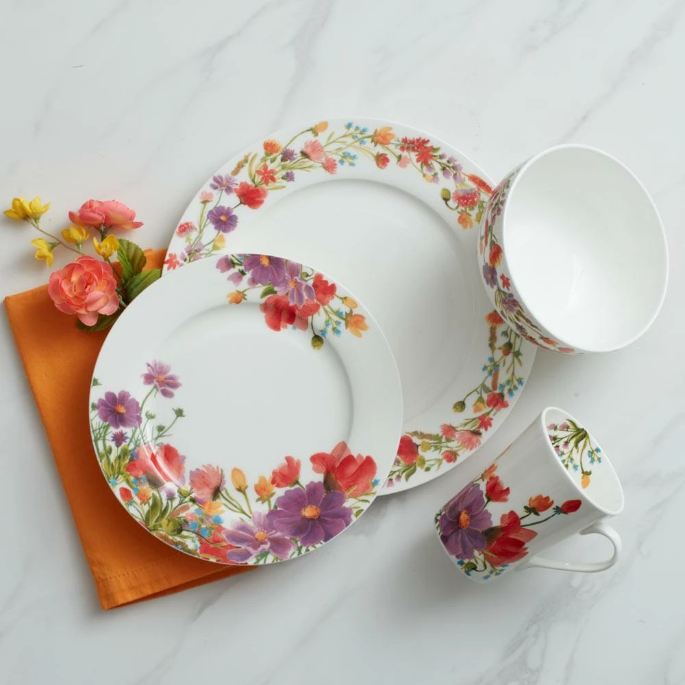 Best Sale ✨ Mikasa® Maisie 16 Piece Dinnerware Set, Service for 4 ❤️ 4 Best Sale ✨ Mikasa® Maisie 16 Piece Dinnerware Set, Service for 4 ❤️ - Image 2