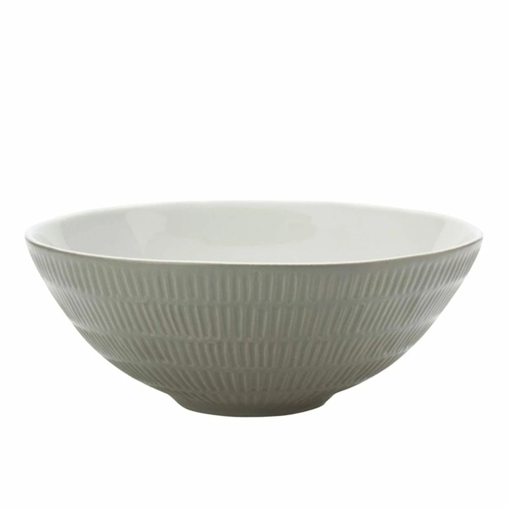 Promo 🌟 Mikasa® Marbella Grey Medium Vegetable Bowl 💯 3 Promo 🌟 Mikasa® Marbella Grey Medium Vegetable Bowl 💯