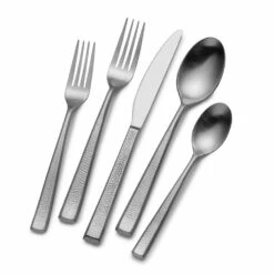 New 🔔 Towle® Living Mea Forged 20 Piece Flatware Set, Service for 4 🛒