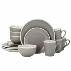 Best deal 🤩 Gourmet Basics® Melanie 16 Piece Dinnerware Set, Service for 4 ✨