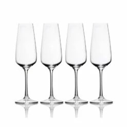 Buy 🎉 Mikasa® Melody Set of 4 Champagne Flute Glasses ✔️ -Mikasa Sales 2023 melody set of 4 champagne flute glasses 5275770 3
