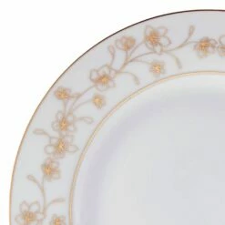 Hot Sale 👏 Mikasa® Metallic Floral Gold 32 Piece Dinnerware Set, Service for 8 🎉 -Mikasa Sales 2023 metallic floral gold 32 piece dinnerware set service for 8 5289084 4