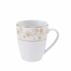 Hot Sale 👏 Mikasa® Metallic Floral Gold 32 Piece Dinnerware Set, Service for 8 🎉 -Mikasa Sales 2023 metallic floral gold 32 piece dinnerware set service for 8 5289084 8