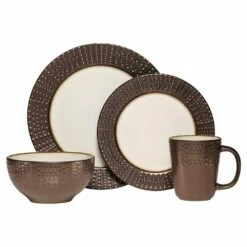 Best deal 🤩 Gourmet Basics® Metropolitan 32 Piece Dinnerware Set, Service for 8 🔥
