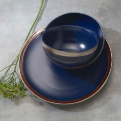 Flash Sale ✔️ Mikasa® Miller Blue 12 Piece Dinnerware Set, Service for 4 ❤️ -Mikasa Sales 2023 miller blue 12 piece dinnerware set service for 4 5294095 2