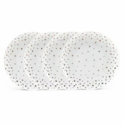 Flash Sale 💯 Mikasa® Millie Gold Set of 4 Dinner Plates 👏