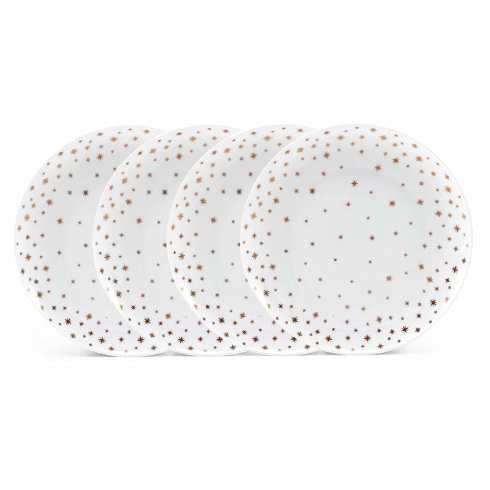 Flash Sale 💯 Mikasa® Millie Gold Set of 4 Dinner Plates 👏 3 Flash Sale 💯 Mikasa® Millie Gold Set of 4 Dinner Plates 👏