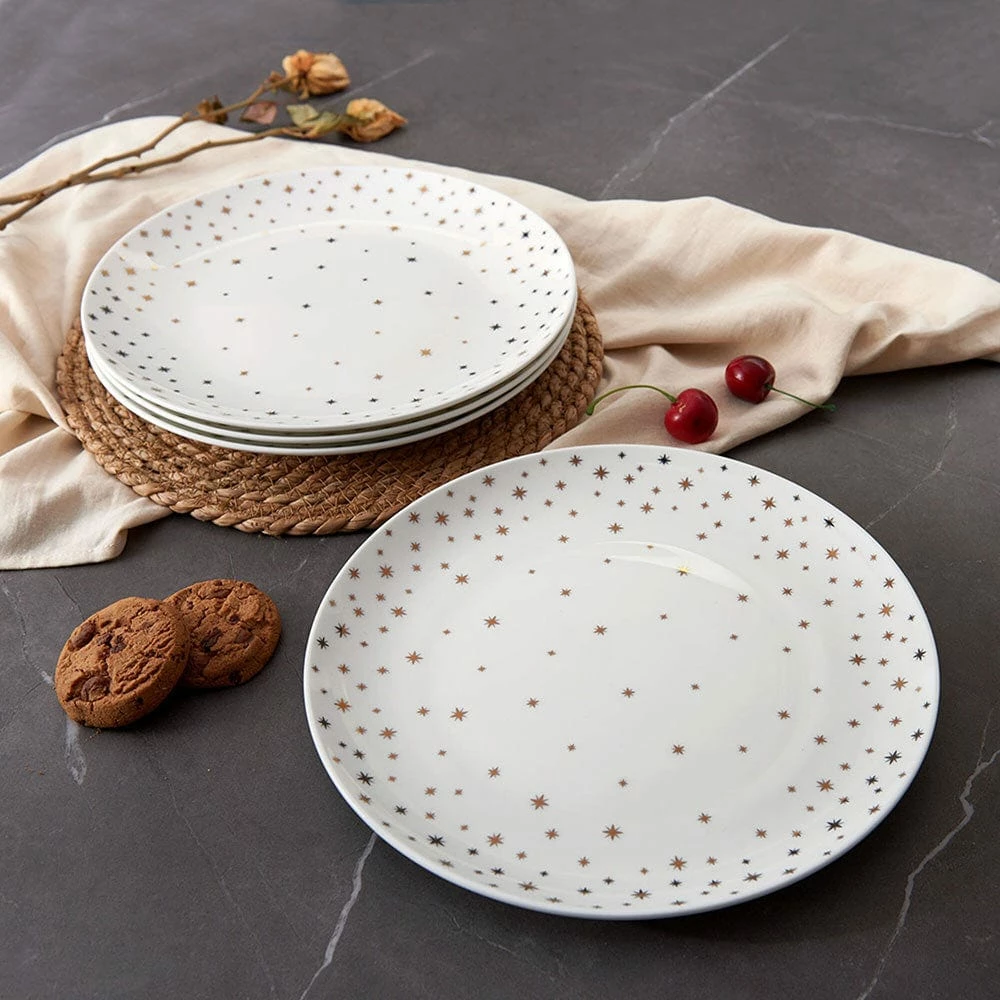 Flash Sale 💯 Mikasa® Millie Gold Set of 4 Dinner Plates 👏 4 Flash Sale 💯 Mikasa® Millie Gold Set of 4 Dinner Plates 👏 - Image 2