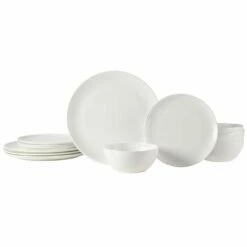 Best reviews of ✔️ Mikasa® Mirabel Vegan Bone 12 Piece Dinnerware Set, Service for 4 👏