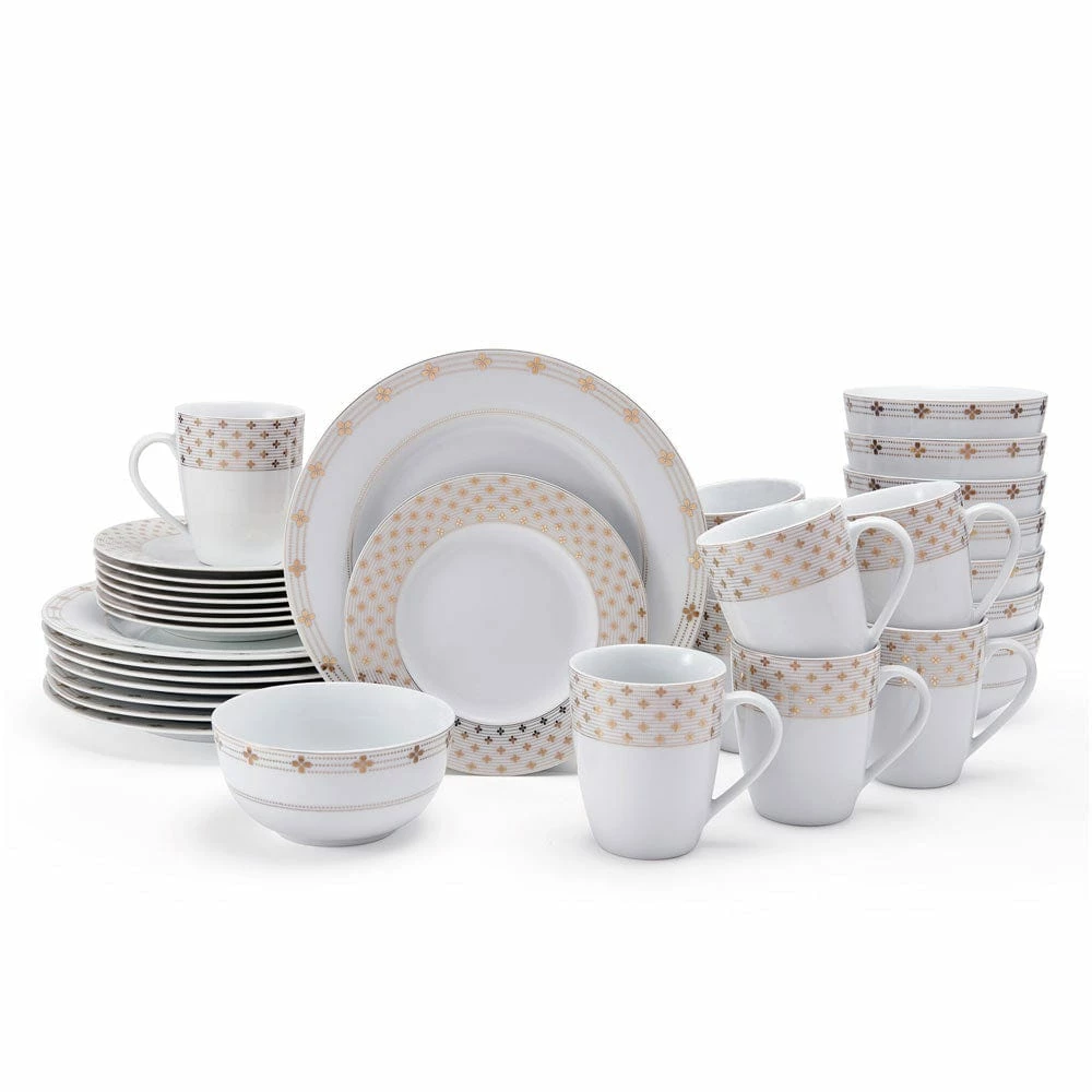 Coupon ✨ Mikasa® Modern Petals 32 Piece Dinnerware Set, Service for 8 ⭐ 3 Coupon ✨ Mikasa® Modern Petals 32 Piece Dinnerware Set, Service for 8 ⭐