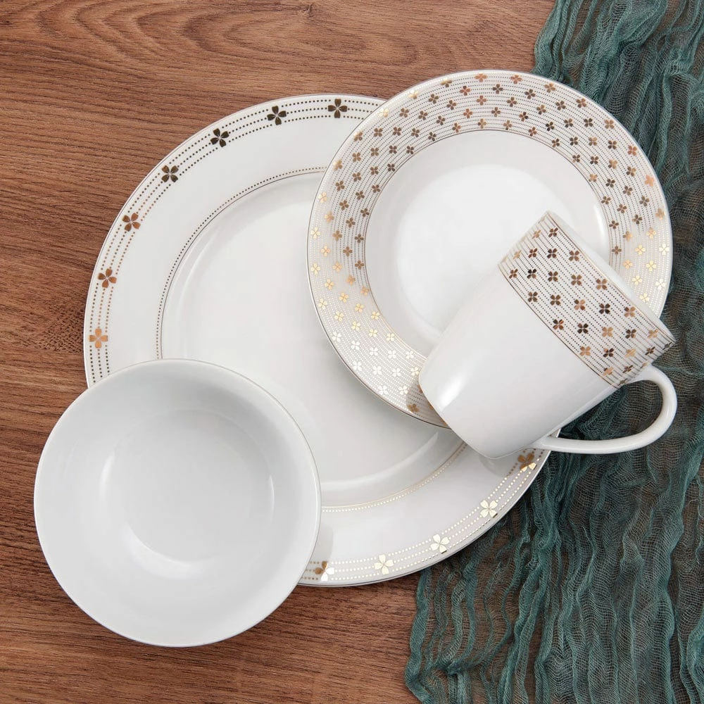 Coupon ✨ Mikasa® Modern Petals 32 Piece Dinnerware Set, Service for 8 ⭐ 4 Coupon ✨ Mikasa® Modern Petals 32 Piece Dinnerware Set, Service for 8 ⭐ - Image 2