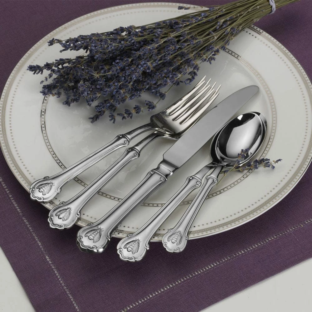 Top 10 😍 Wallace® Napoleon Bee 45 Piece Flatware Set, Service for 8 🎁 4 Top 10 😍 Wallace® Napoleon Bee 45 Piece Flatware Set, Service for 8 🎁 - Image 2