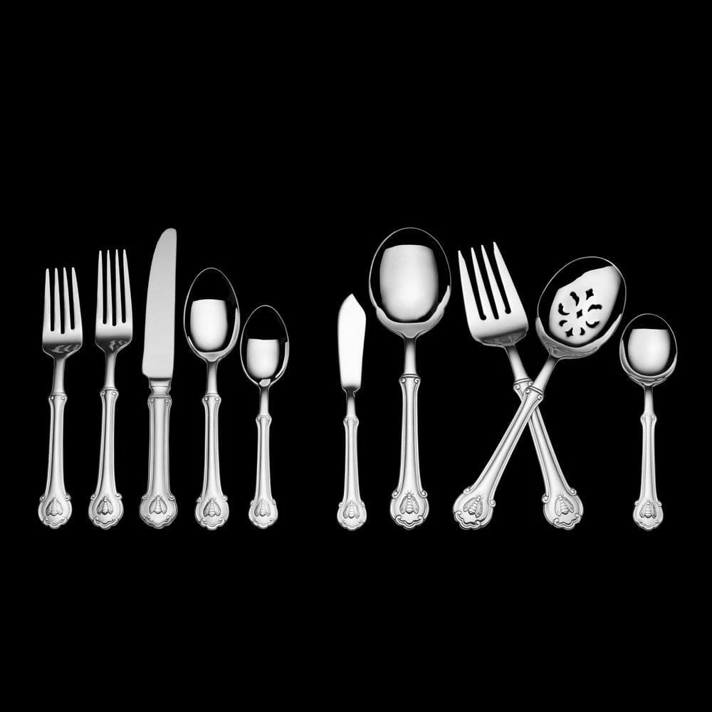 Top 10 😍 Wallace® Napoleon Bee 45 Piece Flatware Set, Service for 8 🎁 5 Top 10 😍 Wallace® Napoleon Bee 45 Piece Flatware Set, Service for 8 🎁 - Image 3