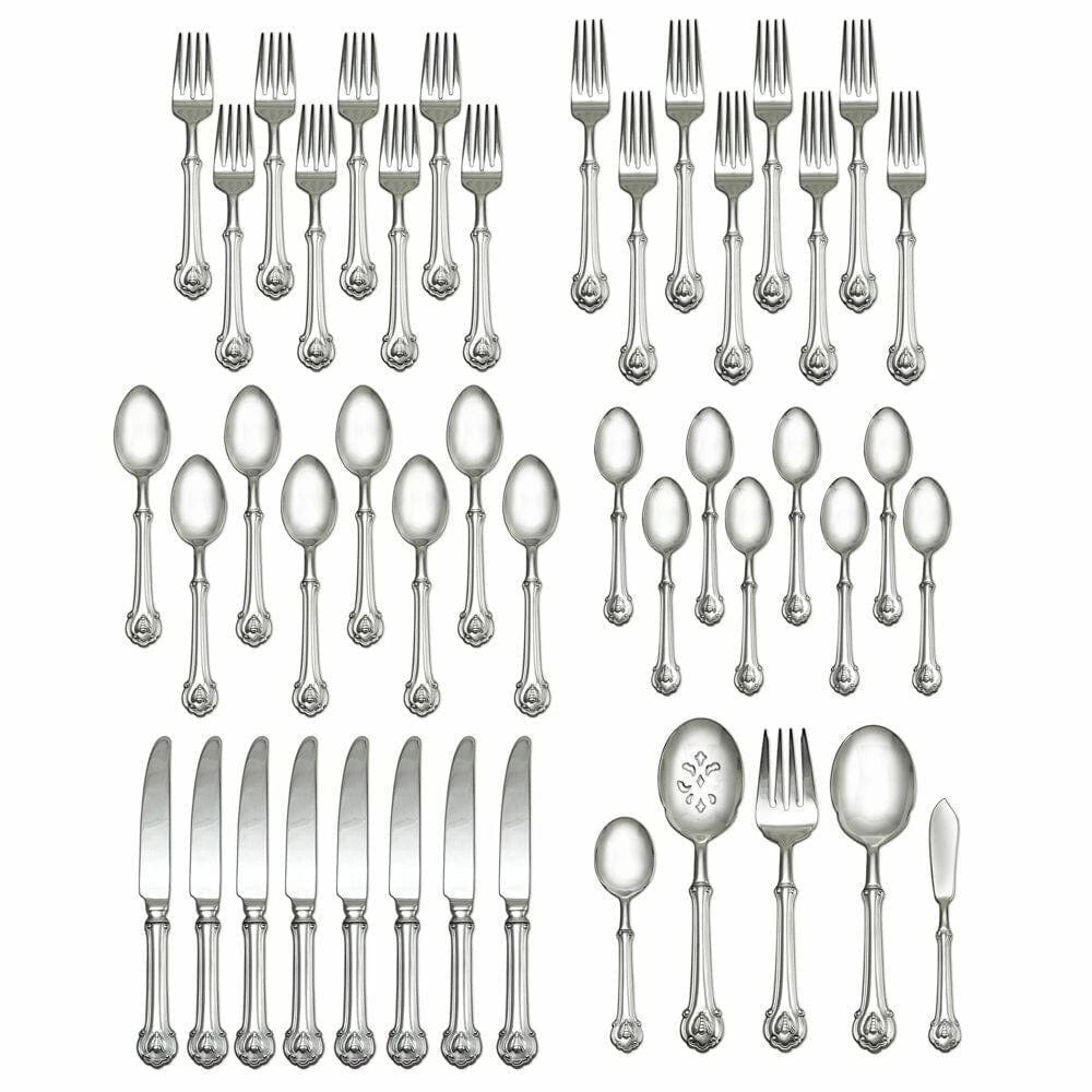 Top 10 😍 Wallace® Napoleon Bee 45 Piece Flatware Set, Service for 8 🎁 6 Top 10 😍 Wallace® Napoleon Bee 45 Piece Flatware Set, Service for 8 🎁 - Image 4