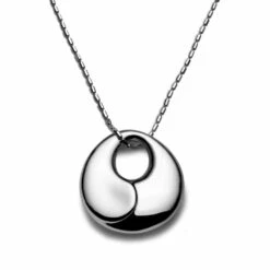 New ⭐ Gorham® Old Master Sterling Infinity Pendant Necklace ❤️