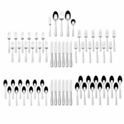 Buy 🥰 Mikasa® Oliver 65 Piece Flatware Set, Service for 12 🤩 -Mikasa Sales 2023 oliver 65 piece flatware set service for 12 5204881 2