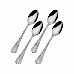 Discount 🛒 Towle® Everyday Palm Breeze Set of 4 Mini Coffee Spoons ⌛