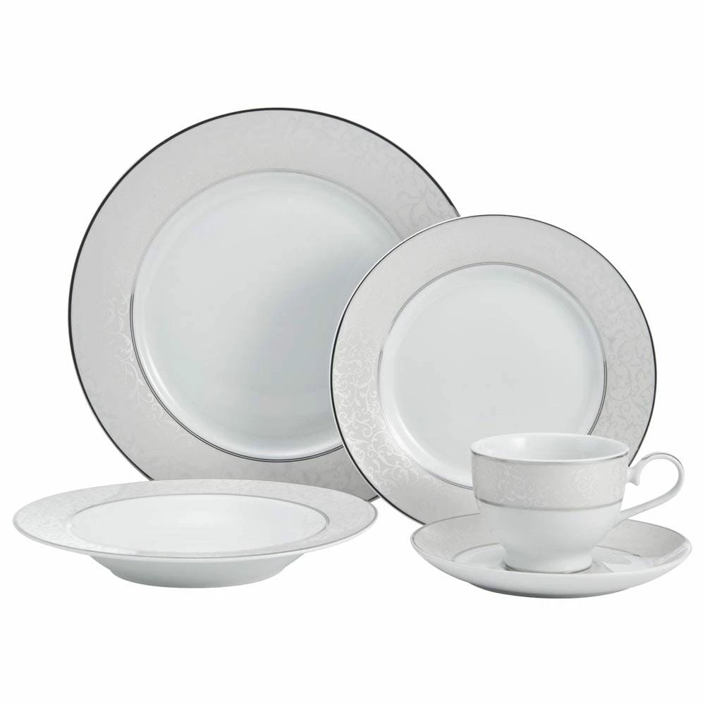 Discount 👏 Mikasa® Parchment 40 Piece Dinnerware Set, Service for 8 💯 8 Discount 👏 Mikasa® Parchment 40 Piece Dinnerware Set, Service for 8 💯 - Image 6