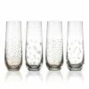 Best reviews of 🥰 Mikasa® Party Set of 4 Gold Stemless Flute Glasses 💯