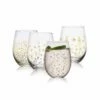 Buy ⌛ Mikasa® Party Set of 4 Stemless Wine Glasses 🛒 -Mikasa Sales 2023 party set of 4 stemless wine glasses 5294201 1