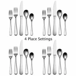 Coupon ⌛ Mikasa® Philo Forged 20 Piece Flatware Set, Service for 4 😉 -Mikasa Sales 2023 philo forged 20 piece flatware set service for 4 5098688 4