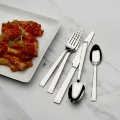 Budget ✔️ Mikasa® Pinch 20 Piece Flatware Set, Service for 4 ✔️ -Mikasa Sales 2023 pinch 20 piece flatware set service for 4 5291364 6