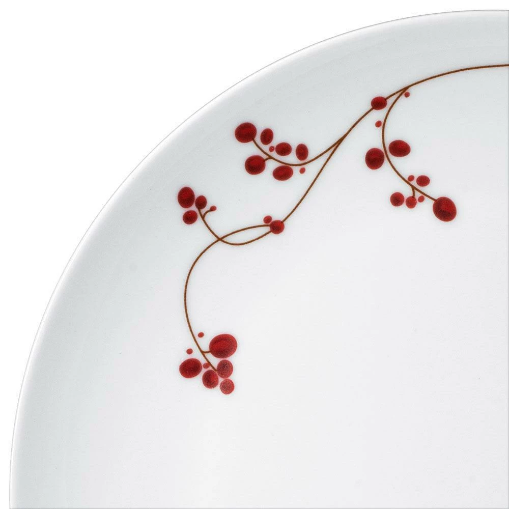 Promo 🌟 Gourmet Basics® Red Berries Set of 4 Dinner Plates 🎁 5 Promo 🌟 Gourmet Basics® Red Berries Set of 4 Dinner Plates 🎁 - Image 3