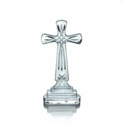 Hot Sale 🌟 Celebrations by Mikasa® Rejoice Glass Cross 😀