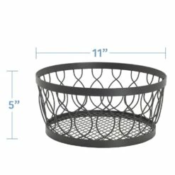 Top 10 ❤️ Gourmet Basics® Rustic Farmstand Centerpiece Basket ✔️ -Mikasa Sales 2023 rustic farmstand centerpiece basket 5216832 3