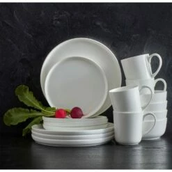 Cheapest 👏 Mikasa® Samantha 16 Piece Dinnerware Set, Service for 4 😉 -Mikasa Sales 2023 samantha 16 piece dinnerware set service for 4 5266100 3