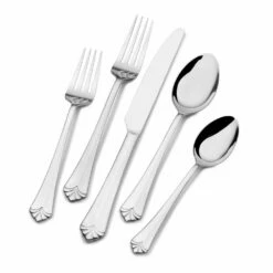 Outlet 🔥 Gourmet Basics® Santa Monica 20 Piece Flatware Set, Service for 4 🤩