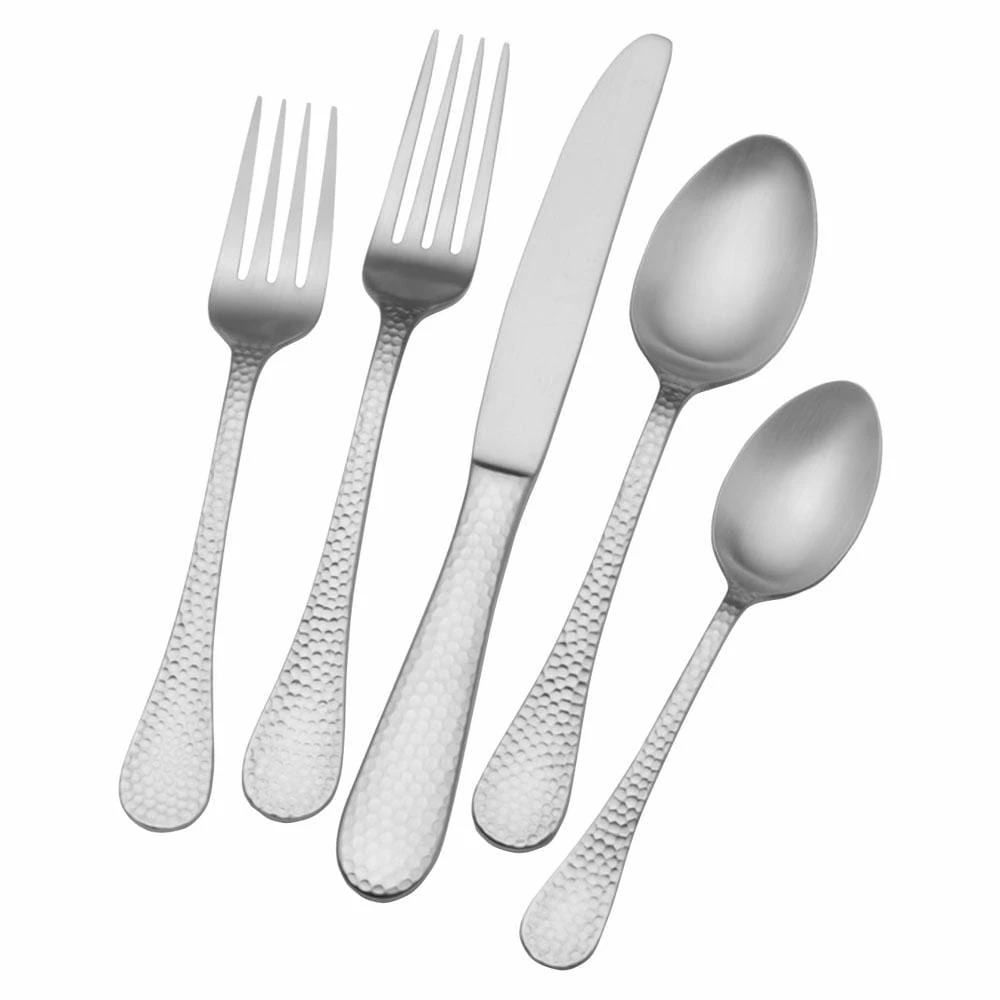 Hot Sale 🌟 Wallace® Satin Brooklyn 20 Piece Flatware Set, Service for 4 👍 3 Hot Sale 🌟 Wallace® Satin Brooklyn 20 Piece Flatware Set, Service for 4 👍