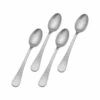 Brand new 🔥 Wallace® Satin Brooklyn Set of 4 Mini Coffee Spoons 💯 -Mikasa Sales 2023 satin brooklyn set of 4 demitasse mini coffee spoons 5230662 1