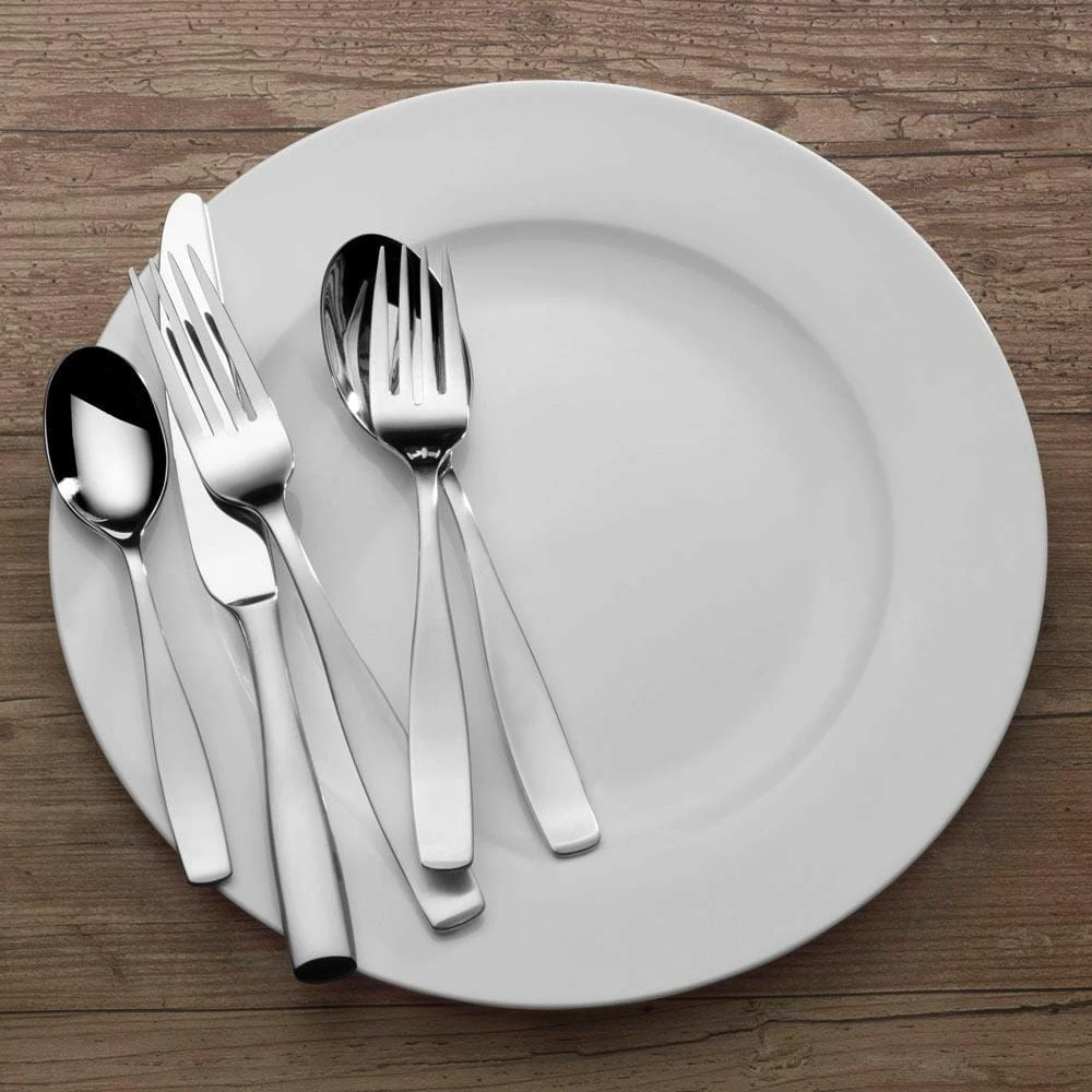 Best Sale ❤️ Mikasa® Satin Loft 65 Piece Flatware Set, Service for 12 👏 4 Best Sale ❤️ Mikasa® Satin Loft 65 Piece Flatware Set, Service for 12 👏 - Image 2