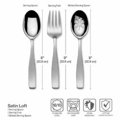 Deals 😀 Mikasa® Satin Loft 75 Piece Flatware Set, Service for 12 ⌛ -Mikasa Sales 2023 satin loft 75 piece flatware set service for 12 5125924 6