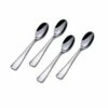 Budget 🎉 Mikasa® Serena Set of 4 Mini Coffee Spoons 🎁