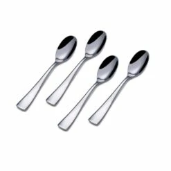 Budget 🎉 Mikasa® Serena Set of 4 Mini Coffee Spoons 🎁