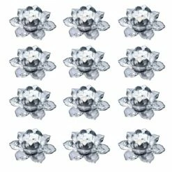 Coupon 🛒 Celebrations by Mikasa® Set of 12 Flower Votive Holders 🥰