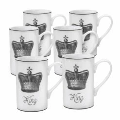 Best reviews of ✔️ Mikasa® Set of 6 King Crown Mugs 🤩