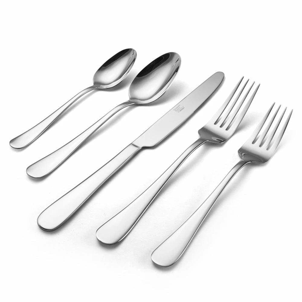 Discount 😉 Gourmet Basics® Sincerity 65 Piece Flatware Set, Service for 12 ⭐ 3 Discount 😉 Gourmet Basics® Sincerity 65 Piece Flatware Set, Service for 12 ⭐