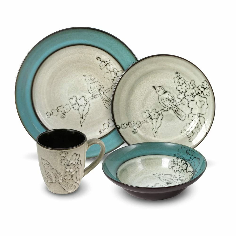 Cheap 🛒 Gourmet Basics® Song Bird Dinnerware Set 😉 3 Cheap 🛒 Gourmet Basics® Song Bird Dinnerware Set 😉