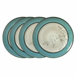 Best reviews of ⭐ Gourmet Basics® Song Bird Set of 4 Dinner Plates 🔥
