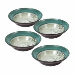 Outlet 💯 Gourmet Basics® Song Bird Set of 4 Soup Cereal Bowls 👏